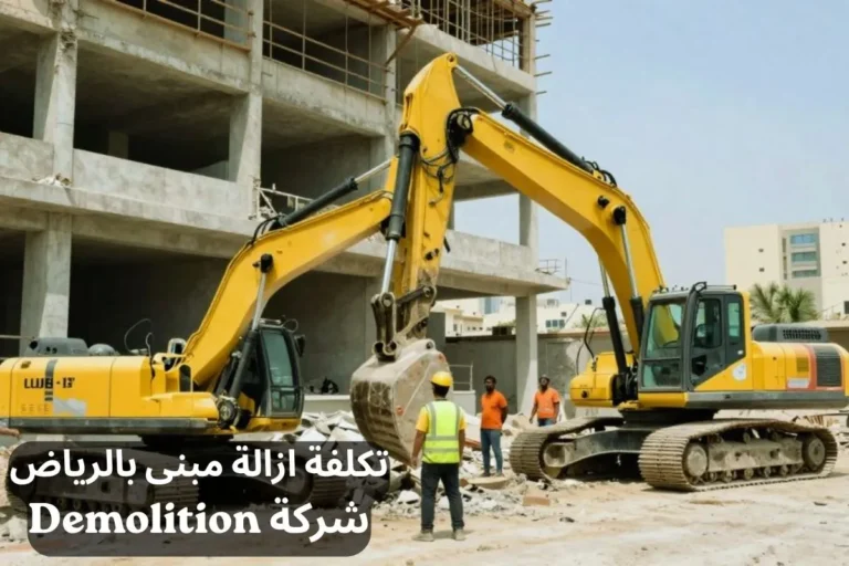 تكلفة ازالة مبنى بالرياض