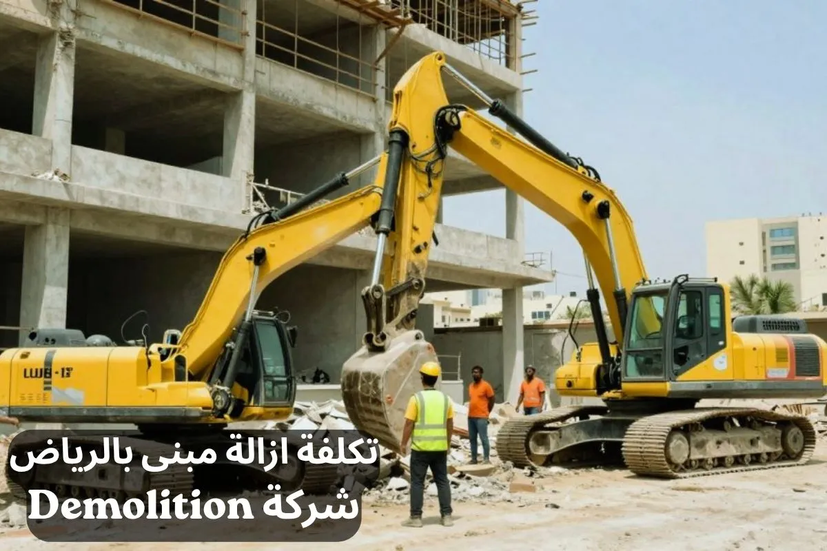 تكلفة ازالة مبنى بالرياض