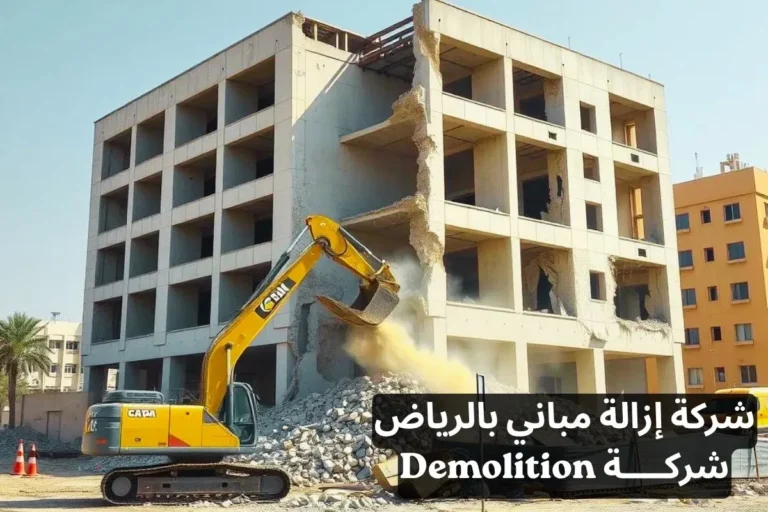 شركة إزالة مباني بالرياض