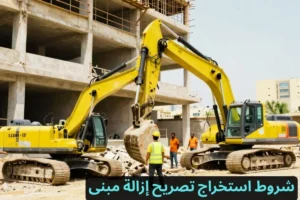 شروط استخراج تصريح إزالة مبنى